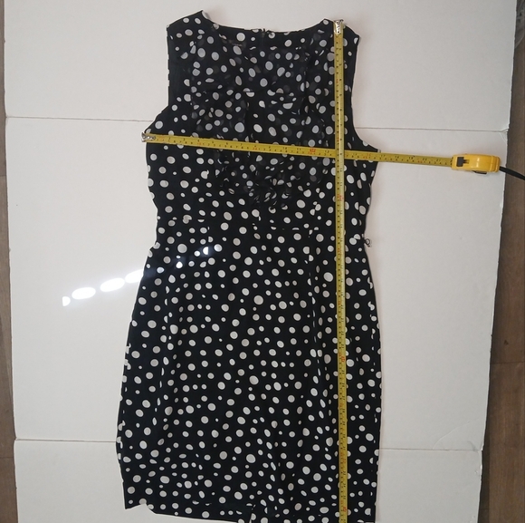 Spense Ruffle Polka Dots Woman Dress Size 10 - Picture 8 of 13